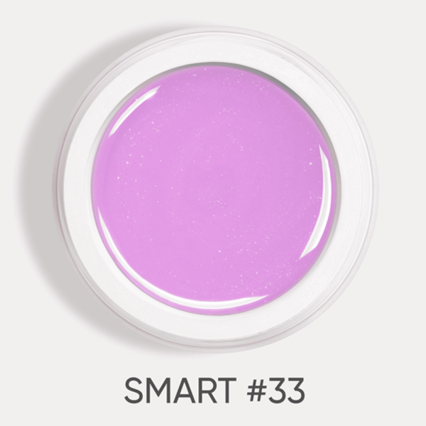 DARK Smart Builder Gel 33 - конструюючий гель, лавандовий з шиммером, 15 мл