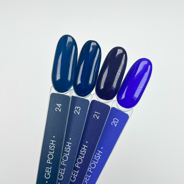 Гель-лак DARK Gel Polish №023, глубокий темно-синий, 6 мл