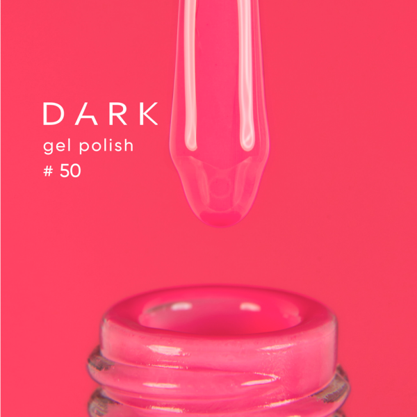Гель-лак DARK Gel Polish №050, розово-малиновый, 6 мл