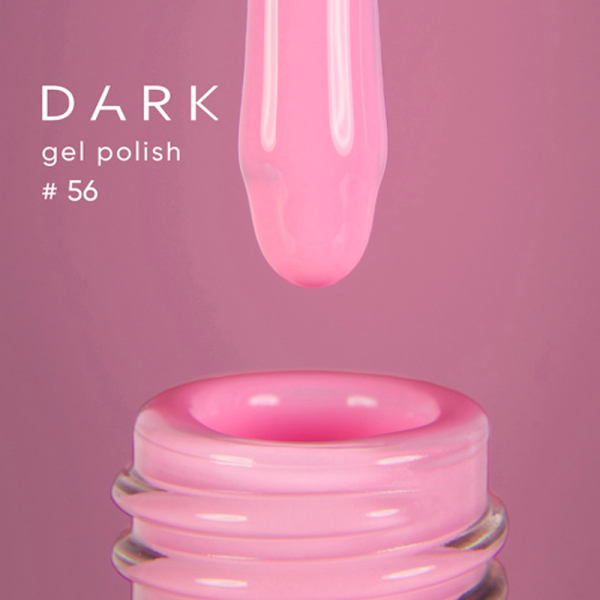 Гель-лак DARK Gel Polish №056, рожевий, 6 мл