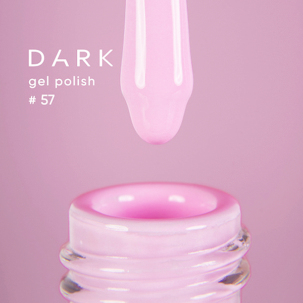 Гель-лак DARK Gel Polish №057, леденцово-розовый, 6 мл