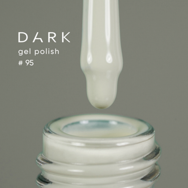 Гель-лак DARK Gel Polish №095, пастельный оливковый, 6 мл
