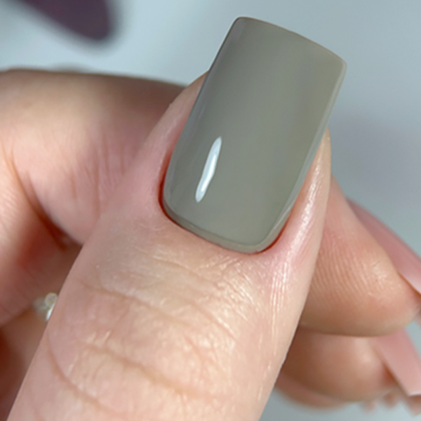 Гель-лак DARK Gel Polish №133, серо-оливковый, 6 мл