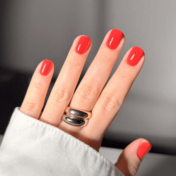Гель-лак DARK Gel Polish №152, огненно красный, 6 мл