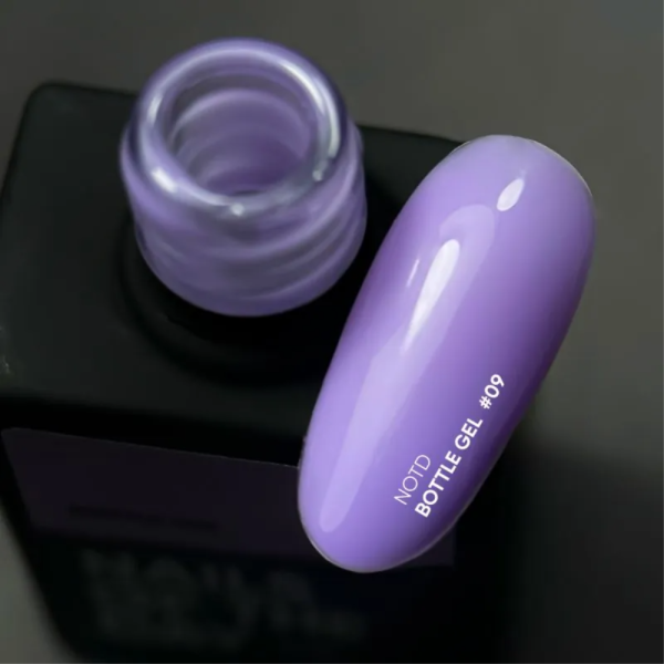 NAILSOFTHEDAY Bottle Gel №09 - сверхпрочный гель, лавандовый, 10 мл