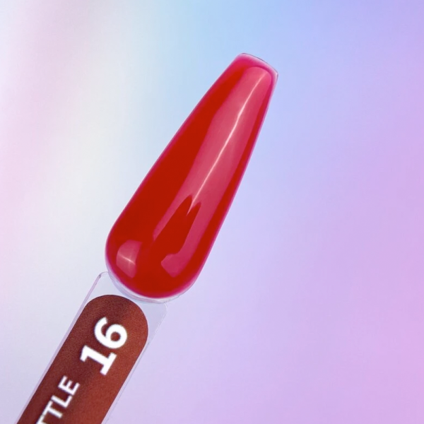 You Are Cute Bottle Gel №16 - рідкий гель, темно-червоний, 5 мл