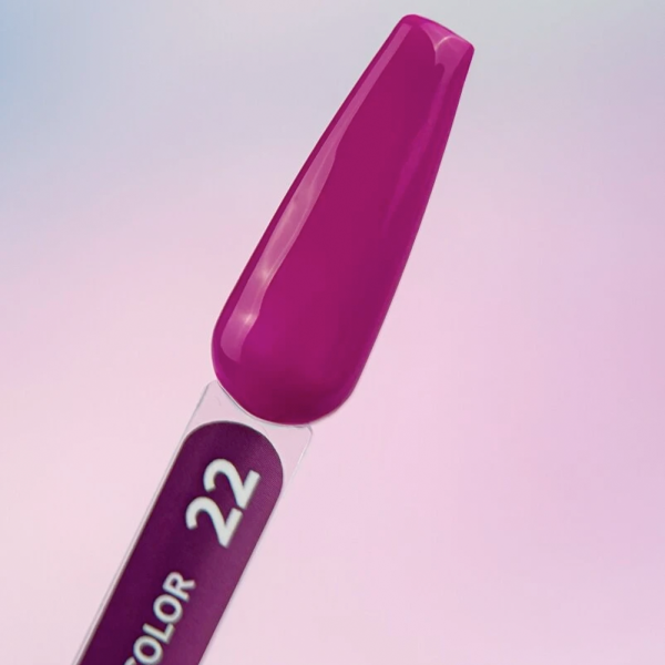 Гель-лак You Are Cute Color №022, рожево-сливовий, 5 мл