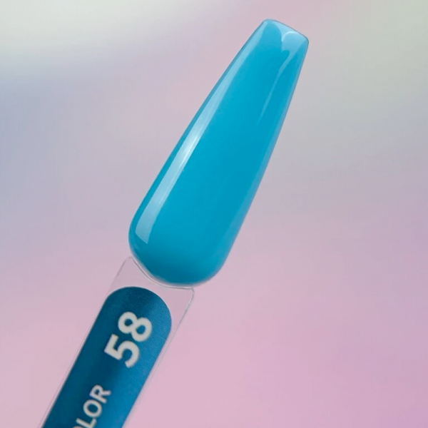 Гель-лак You Are Cute Color №058, ніжно-блакитний, 5 мл