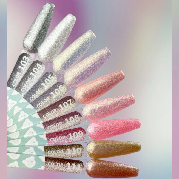 Гель-лак You Are Cute Color №104, біле срібло, 5 мл