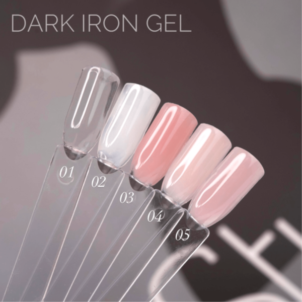 DARK Iron Gel №04 - гель-желе, бежево-рожевий, 15 мл