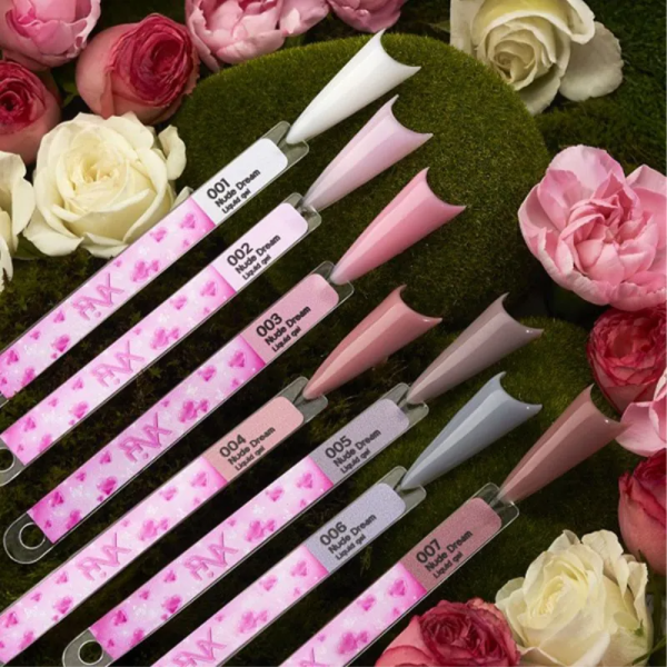 Pinx Liquid Builder Gel Nude Dream №005 - рідкий гель для моделювання, кремово-сірий, 8 мл