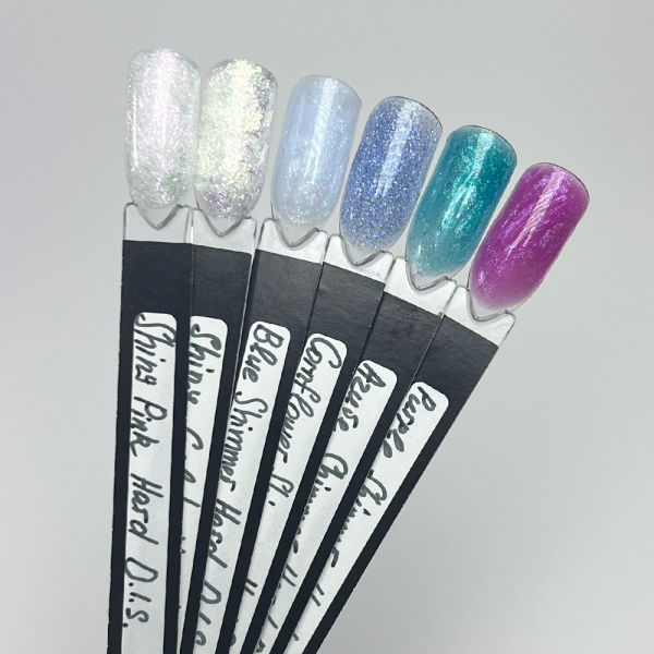 DIS Nails Hard Purple & Shimmer - конструюючий гель, фіолетовий з шиммером, 28 г
