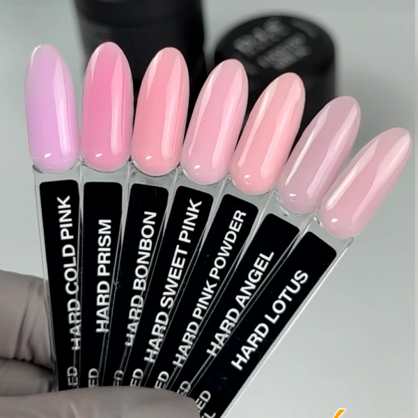 DIS Nails Hard Cold Pink - конструирующий гель, холодный розовый, 28 г