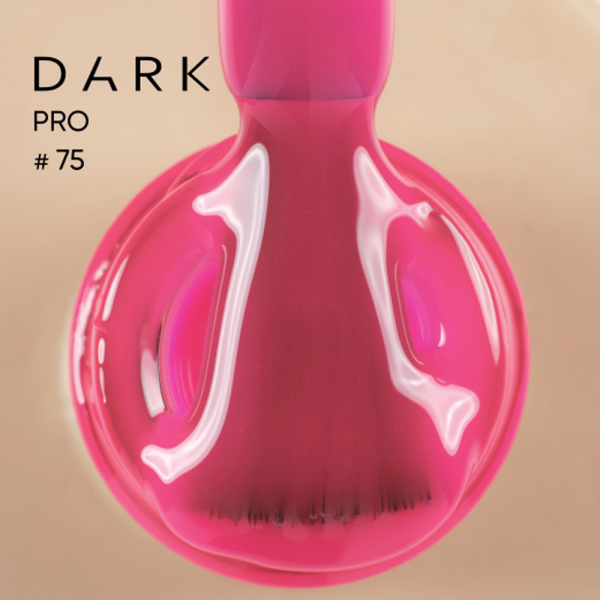 База камуфлирующая DARK Pro Base №75, малиново-розовая, 15 мл
