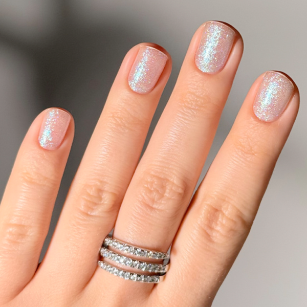 DARK Galactic Gel Uranus - гель для дизайна, мятный с шиммером, 5 г