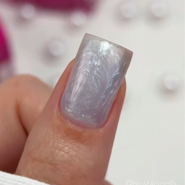 Гель для нарощування Edlen Builder Gel Pearl №56, блакитний перламутровий, 30 мл