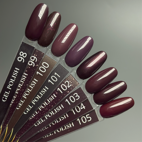 Гель-лак DANNY Gel Polish №103, бордовый, 10 мл