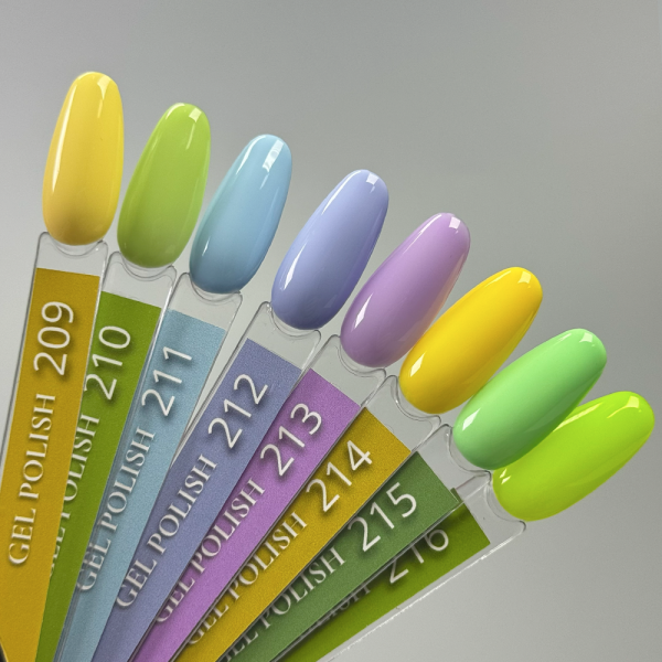 Гель-лак DANNY Gel Polish №211, небесный, 10 мл