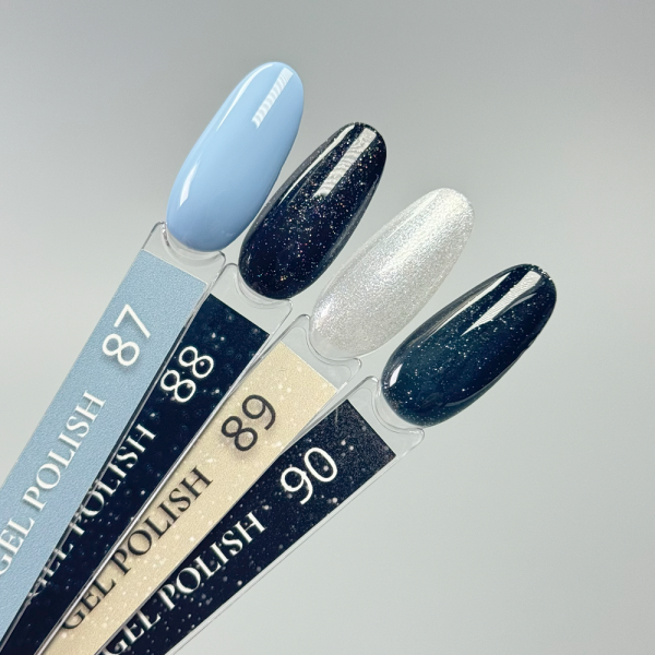 Гель-лак DANNY Gel Polish №089, перламутрове срібло, 10 мл