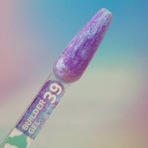 Гель конструирующий You Are Cute Builder Gel №39, фиолетовый перламутр, 15 мл