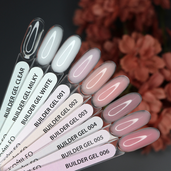Гель для нарощування Komilfo Builder Gel №005, бежево-рожевий, 30 мл