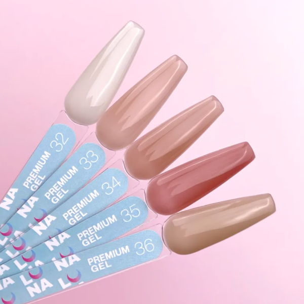 Гель для наращивания LUNA Gel Premium №33, светлый беж, 30 мл