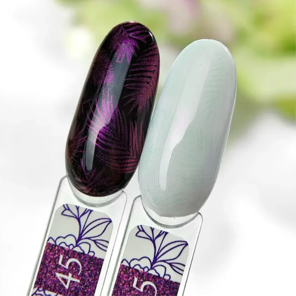 Лак для стемпінгу Crooz Stamping Nail Polish №45, фіолетовий перламутр, 6 мл