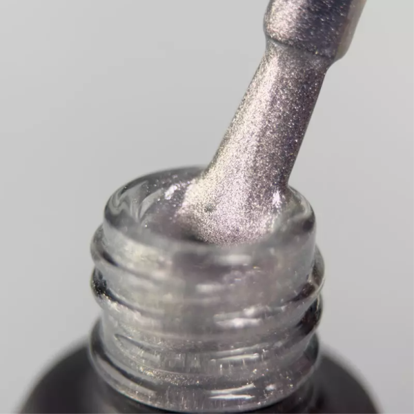 Гель-лак кошачий глаз ART Charm Cat Eye №CC001, серебро, 6 мл