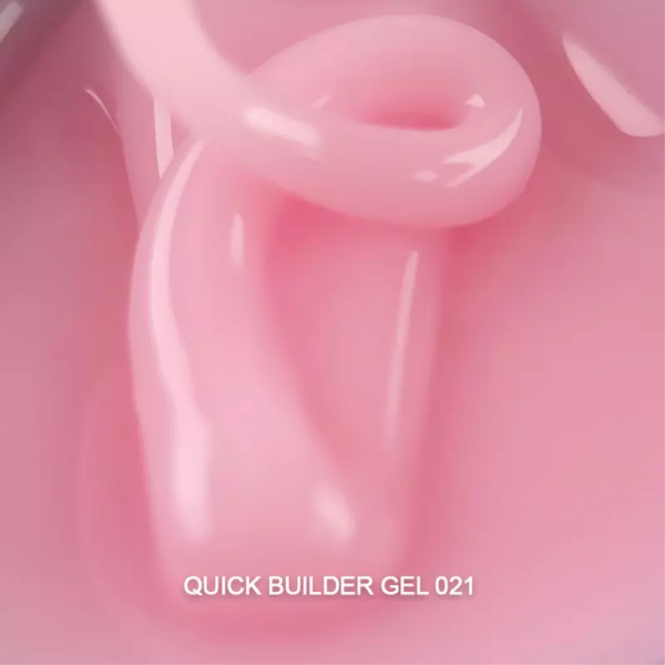 Гель для нарощування ART QUICK Builder Gel №021, рожево-ліловий, 15 мл