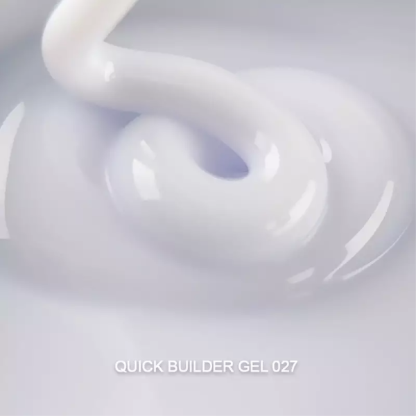 Гель для нарощування ART QUICK Builder Gel №027, молочно-сірий, 15 мл