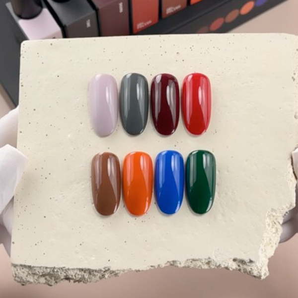 Гель-лак Biblioteka Gel Polish №28 Impulse, яскраво-червоний, 10 мл