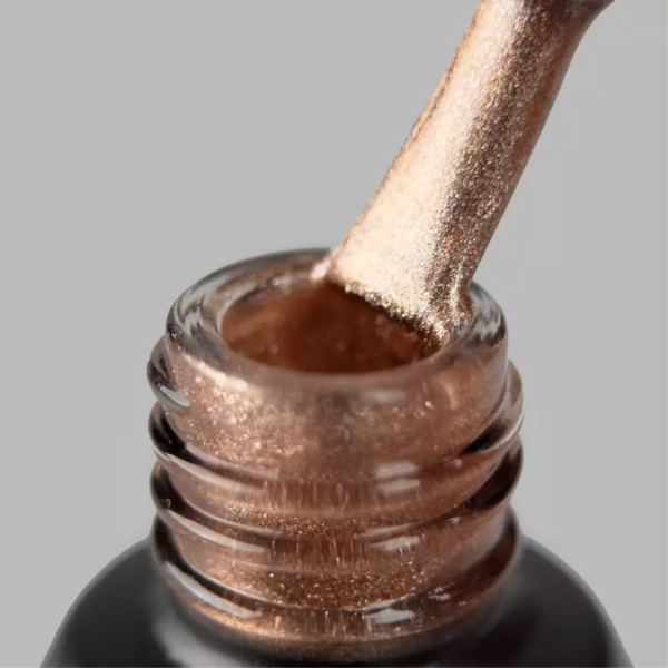 Гель-лак котяче око ART Moonlight Cat Eye №003, бежеве золото, 6 мл