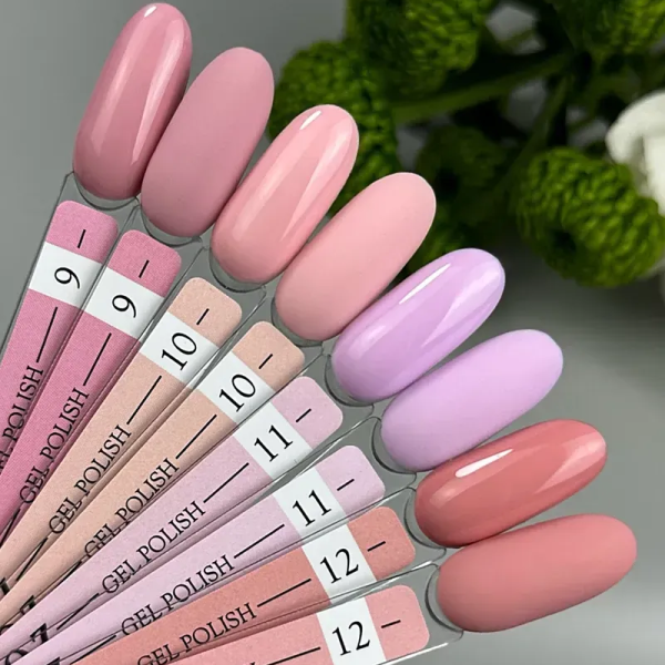 Гель лак Crooz Gel Polish №012, рожево-кораловий, 8 мл