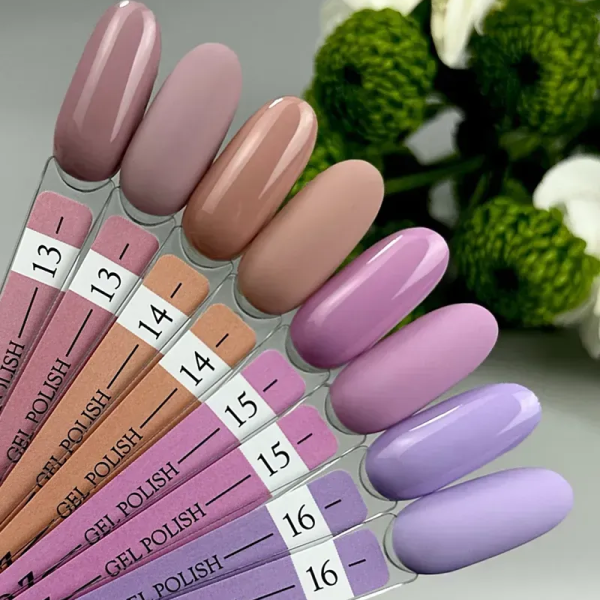 Гель лак Crooz Gel Polish №015, глибокий рожевий, 8 мл