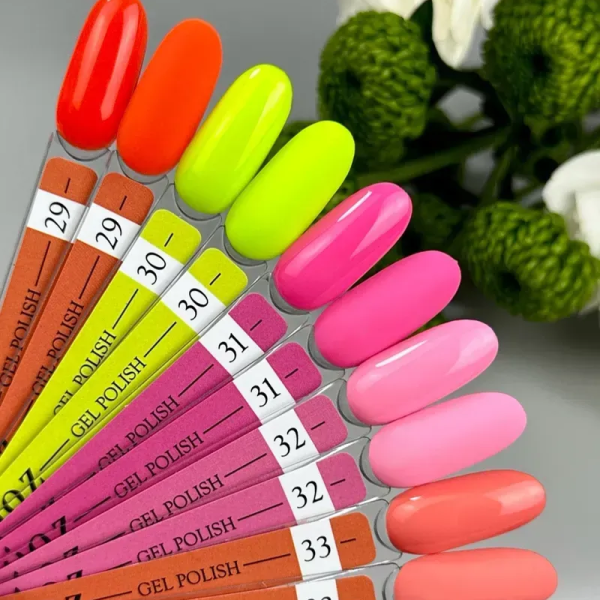 Гель лак Crooz Gel Polish №031, рожевий фламінго, 8 мл