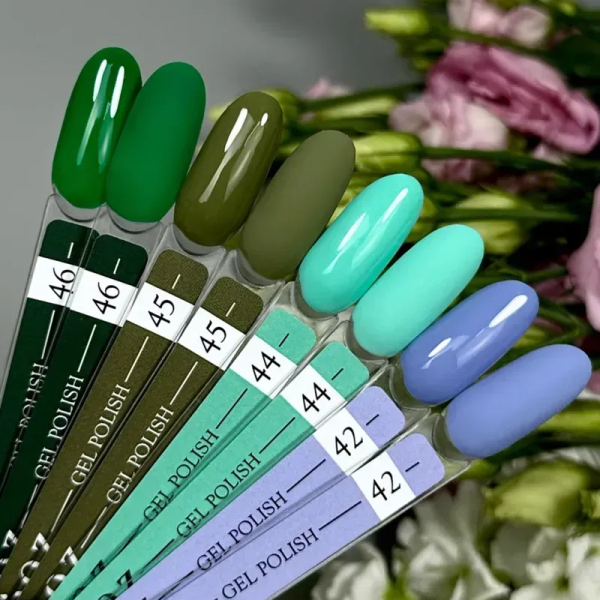 Гель лак Crooz Gel Polish №044, м'ятний, 8 мл