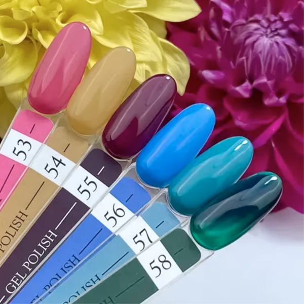 Гель лак Crooz Gel Polish №055, бордовый, 8 мл