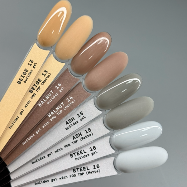Гель для нарощування Biblioteka Builder Gel №13 Beige, бежевий, 30 мл