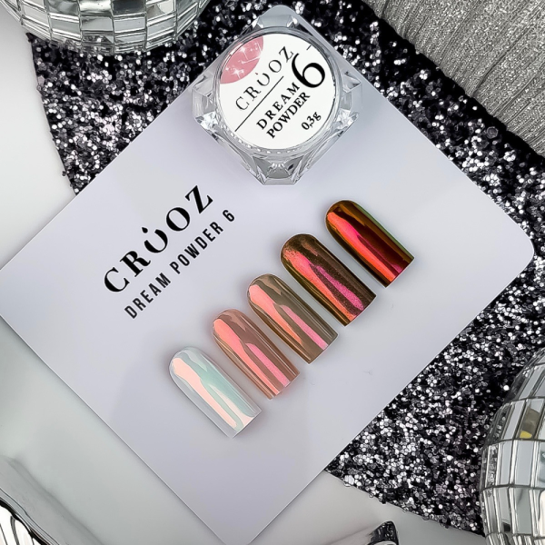 Втирка Crooz "Dream Powder" №06, фиолетово-медная, 0,3 г