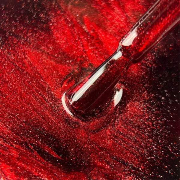 Гель-лак котяче око LUNA Color Red Flash By Tina Karol, червоний, 13 мл