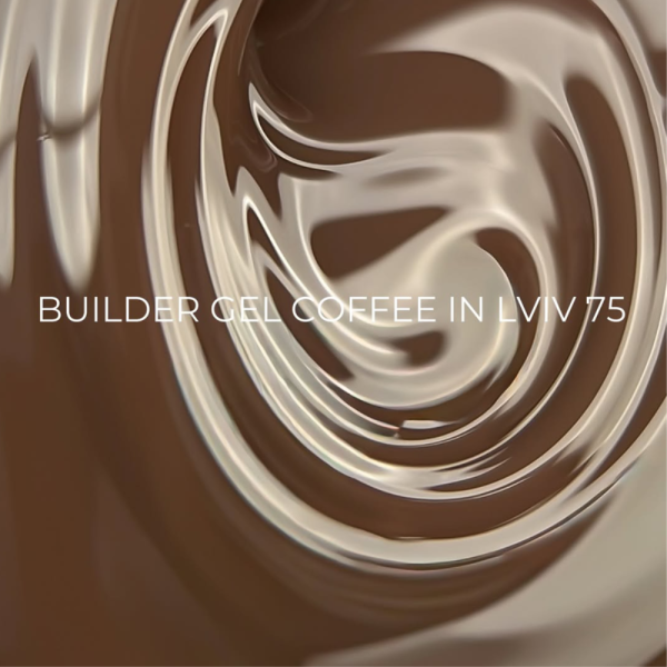 Змінний картридж Edlen Builder Gel Coffee in Lviv №75 - гель для нарощування, какао нюд, 30 мл