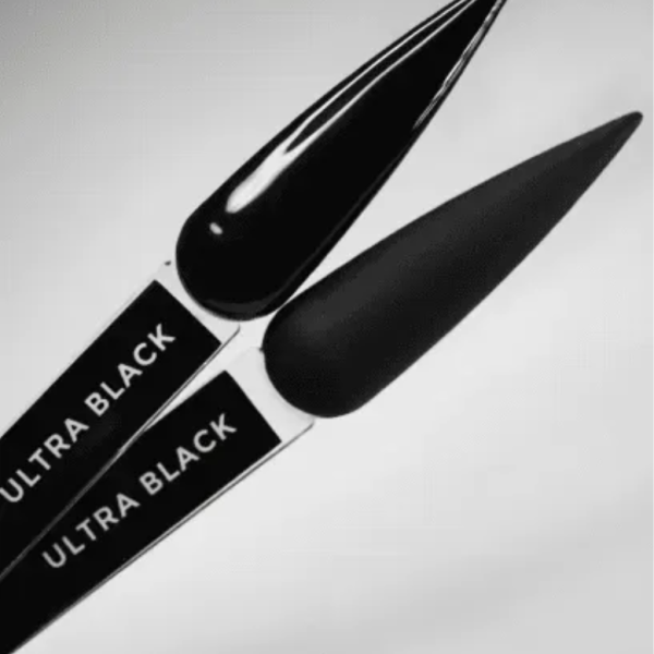 Гель-лак DNKa Gel Polish New Formula Ultra Black, чорний, 12 мл