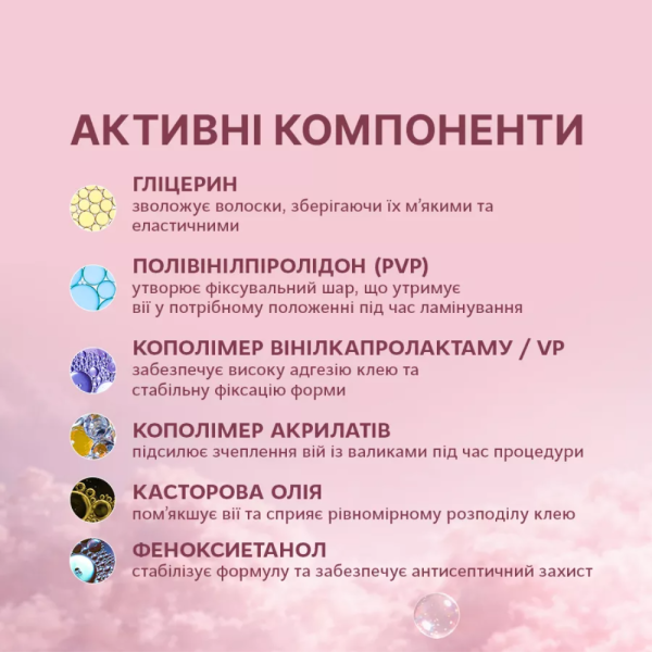 Клей для ламінування вій Elan×Liubunia Lash Lift Glue Flex, 10 мл