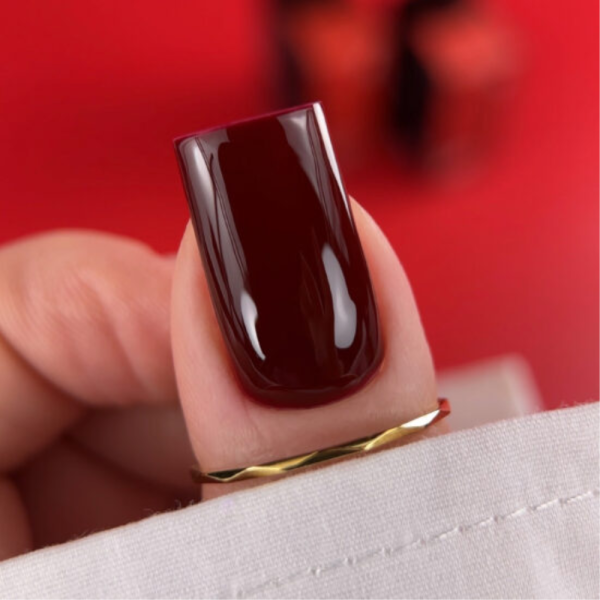Гель-лак Biblioteka Gel Polish №46 Rosso, теплый красный, 10 мл