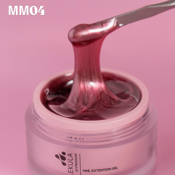 Гель моделирующий Molekula Magnetic Muse Gel ММ04 Wine Whisper, розовый, 15 мл