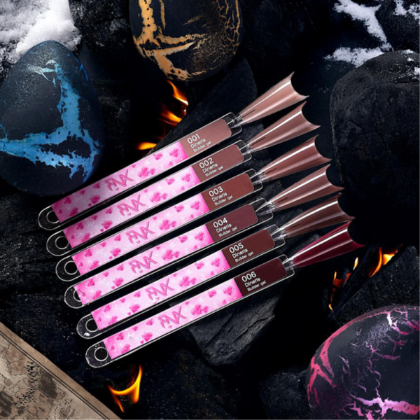 Гель моделирующий Pinx Builder Gel Dineris №002, коричневый, 30 мл