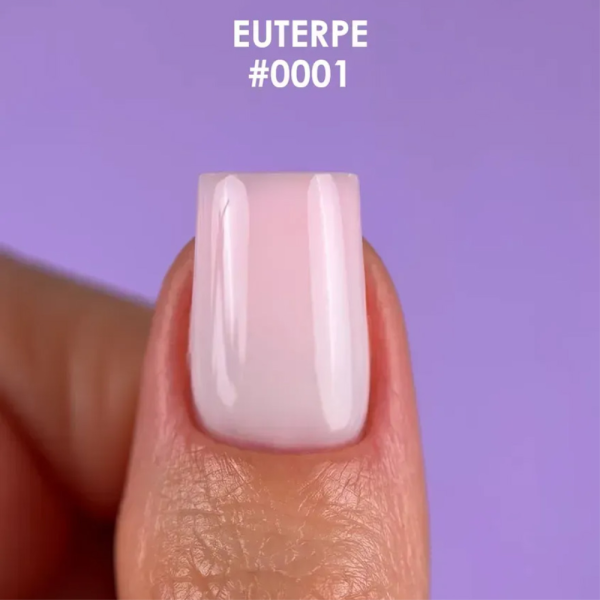 Гель рідкий DNKa Fast Gel #0001 Euterpe, молочно-рожевий, 12 мл