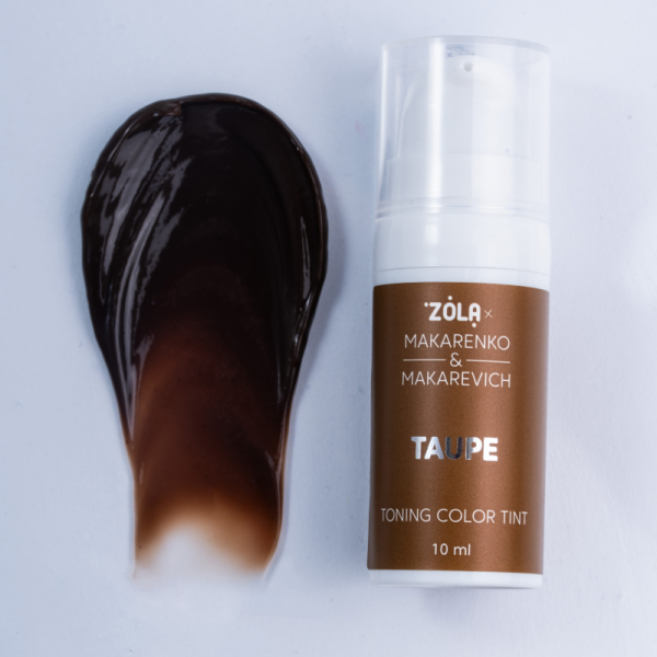Краска тонирующая ZOLA x Makarenko x Makarevich Toning Color Tint Taupe, тауп, 10 мл