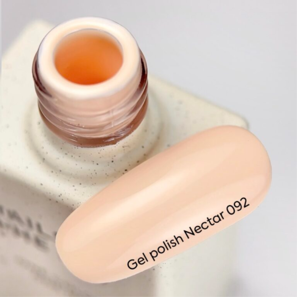 Гель-лак, в один шар NAILSOFTHEDAY №092 Nectar, персиковий, 10 мл