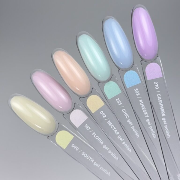 Гель-лак, в один шар NAILSOFTHEDAY №092 Nectar, персиковий, 10 мл